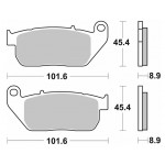 Тормозные колодки SBS Ultra Quit Brake Pads, Ceramic 807H.HF